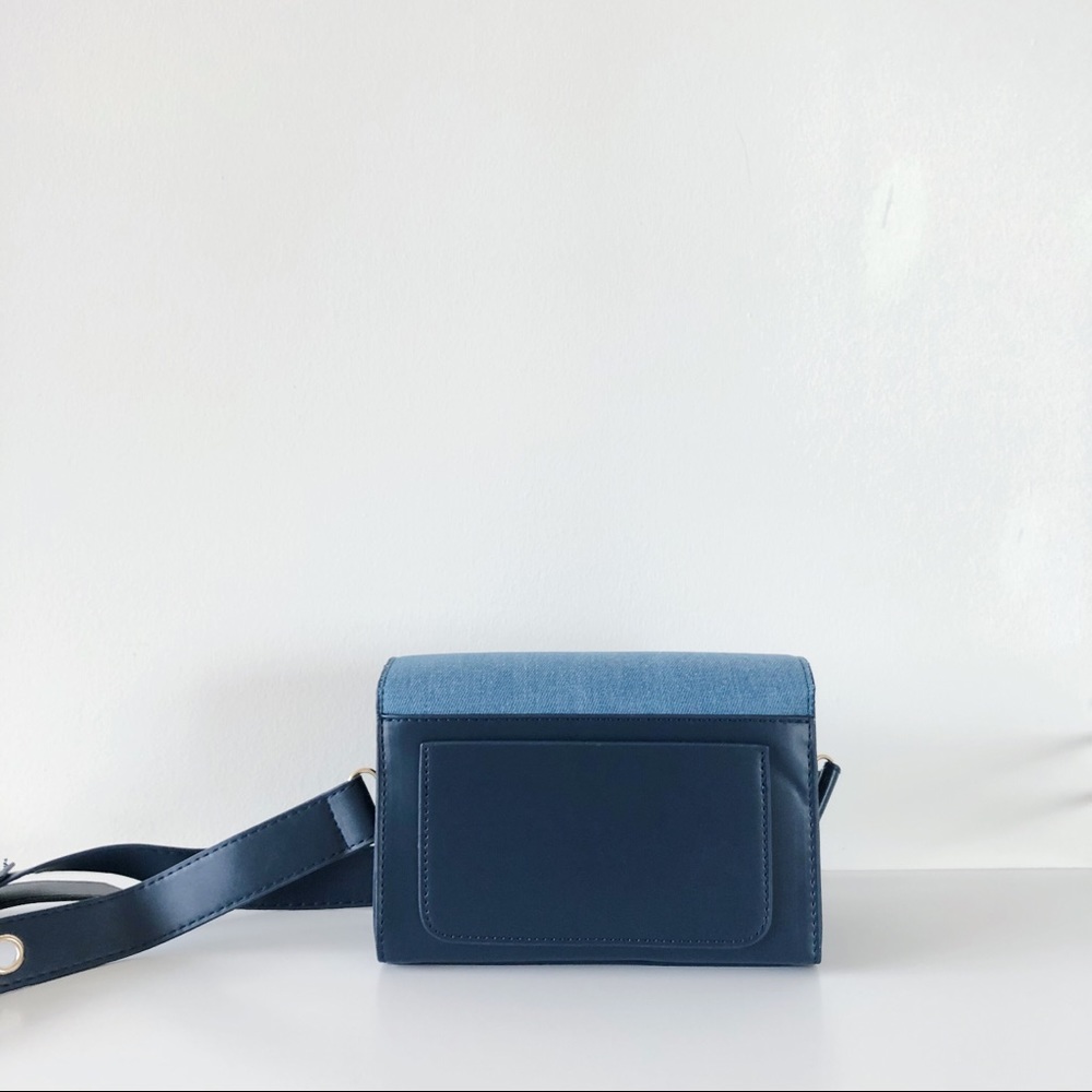 MOVING SALE (to 2/5) denim look small box bag - Picture 7 of 8